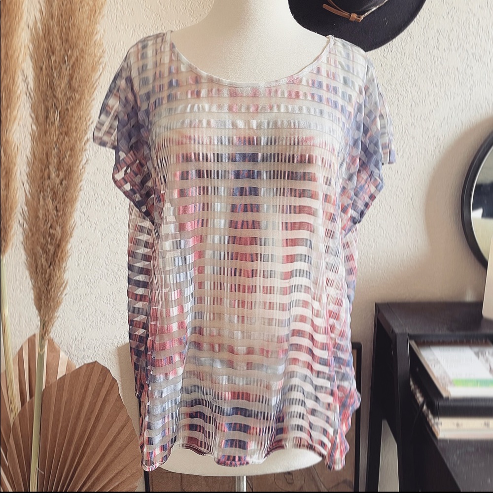 Live & Let Live Sheer Striped Too PXL